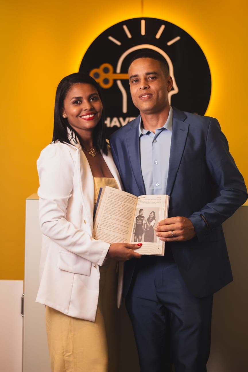 Bárbara e Leandro Nunes, fundadores da LS Nunes