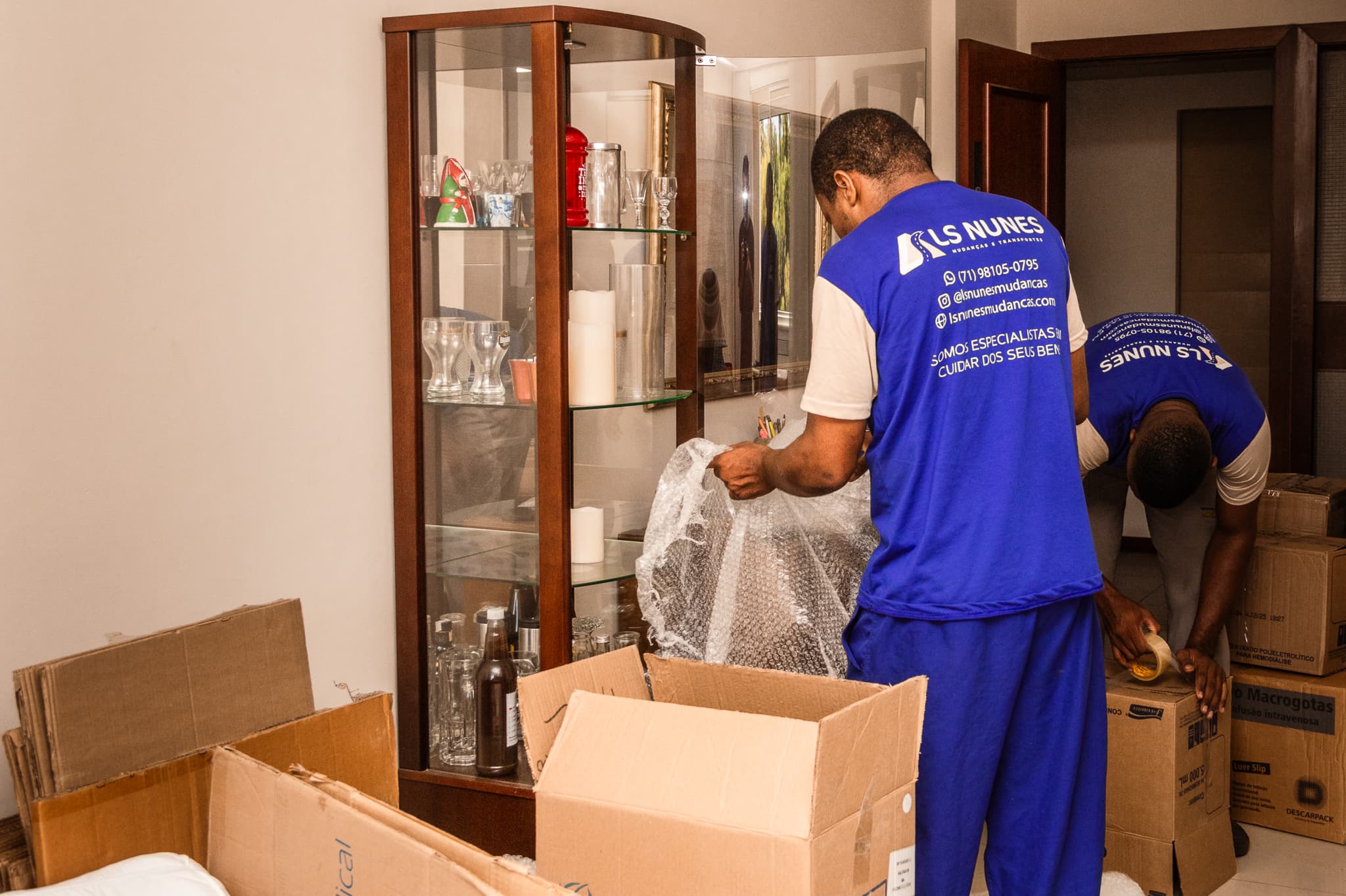 Embalagem reforçada para interestadual